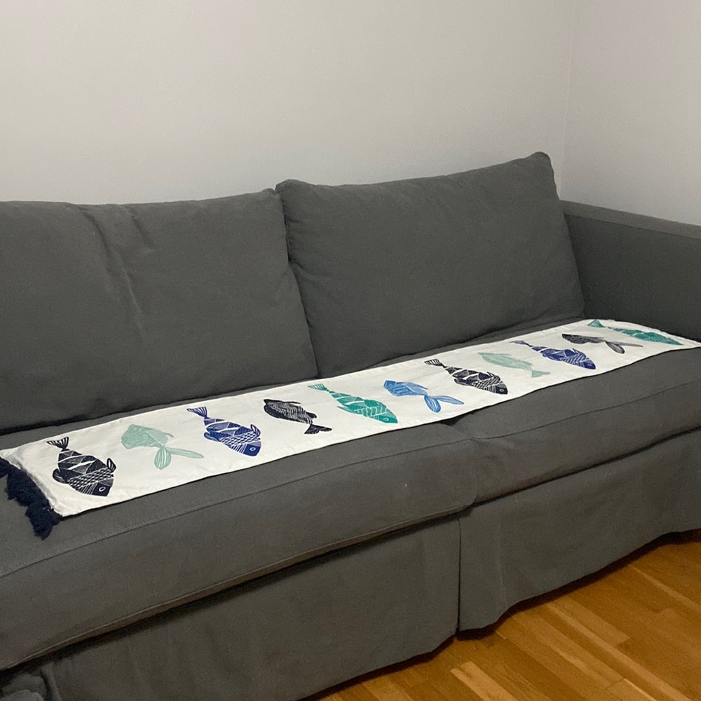 Printed Fish Table Runner